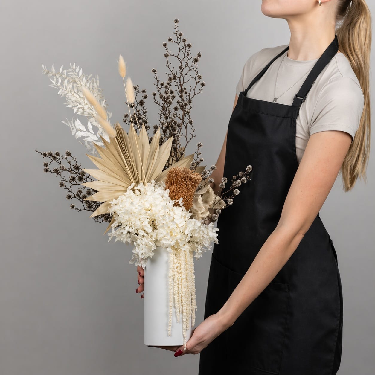 Florist Choice - Neutral Dried Arrangement