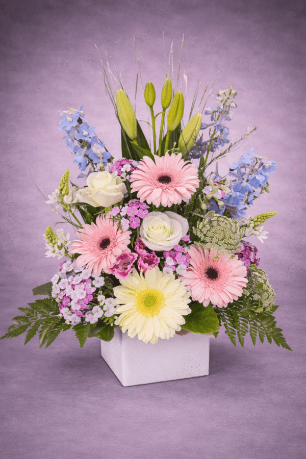 Elegant Floral Arrangement in a Box — Hamblins Florist, McMahons Point