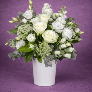 Elegant White Flower Centerpiece