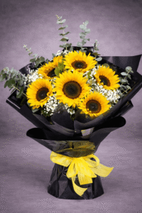 Yellow flowers arrangement hand-arranged by Hamblins Florist